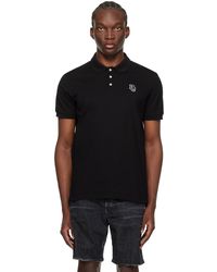 DSquared² - Black Tennis Fit Polo - Lyst