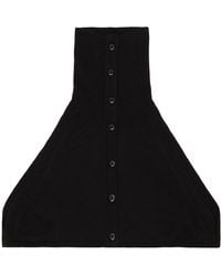 OPEN YY - Button Up Neck Layer Collar - Lyst