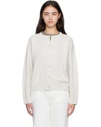 Loulou de Saison - Aidar Lds Wool Cashmere Cardigan - Lyst