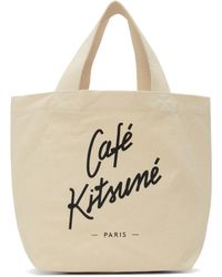Maison Kitsuné - Mini cabas 'café kitsuné' - Lyst