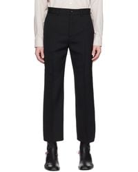 Acne Studios - Black Tailored Trousers - Lyst