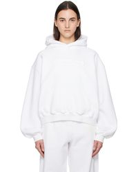 Alexander Wang - Oversize Logo Hoodie - Lyst