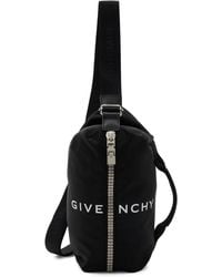 Givenchy - Black G-zip Bum Bag - Lyst