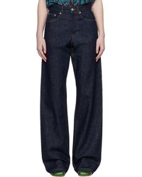 Dries Van Noten - Straight Leg Jeans - Lyst