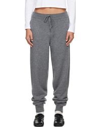 Loulou de Saison - Hespero Lds Cashmere French Terry Lounge Pants - Lyst
