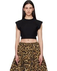 Alaïa - Belted Blouse - Lyst