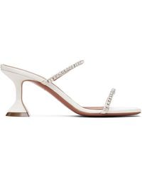 AMINA MUADDI - Gilda Slipper 70 Heeled Sandals - Lyst