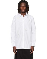Simone Rocha - Turbo Beaded Easy Shirt - Lyst