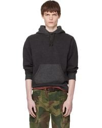 RRL - French Terry Hoodie - Lyst
