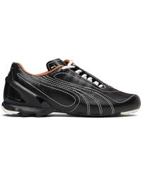 PUMA - Baskets V-S1 Noires En Cuir Exclusives À Ssense - Lyst
