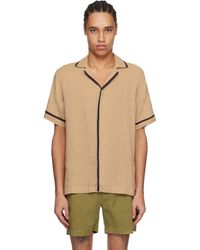 Orlebar Brown - タン Maitan シャツ - Lyst