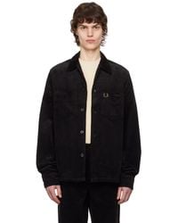 Fred Perry - Corduroy Overshirt - Lyst