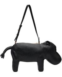 Thom Browne - Pebble Grain Hippo Baguette Bag - Lyst