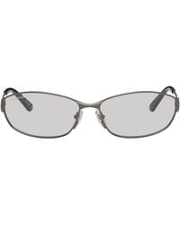 Balenciaga - Gunmetal Everyday Mercury Sunglasses - Lyst