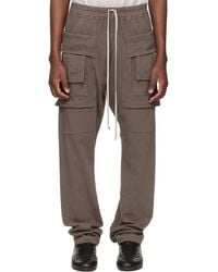 Rick Owens - Temple Creatch Drawstring Cargo Pants - Lyst