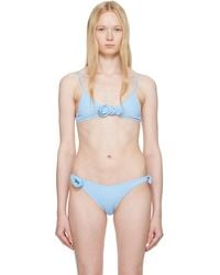 Coperni - Flower Bikini Top - Lyst