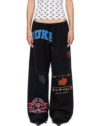 Marine Serre - Regenerated Graphic Jersey Sweatpants - Lyst