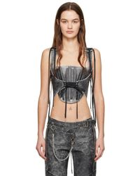 KNWLS - Nihil Leather Tank Top - Lyst