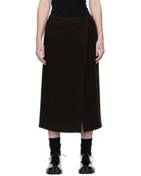 Rier - Wrap Midi Skirt - Lyst