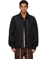 Rick Owens - Concealed Zipfront Jacket - Lyst