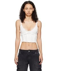 GUIZIO - Off- Soler Tank Top - Lyst