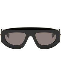 Bottega Veneta - Ultrathin Shield Sunglasses - Lyst