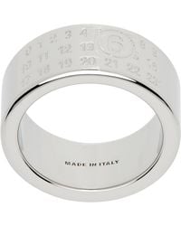 MM6 by Maison Margiela - Numeric Minimal Signature Ring - Lyst