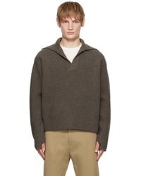 Studio Nicholson - Nash Knit Polo - Lyst