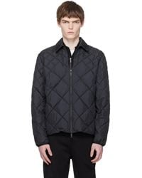 Moncler - Atria Diamond-Quilted Shirt Down Jacket - Lyst