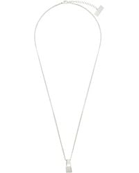 MM6 by Maison Margiela - Chevalier Ring Necklace - Lyst