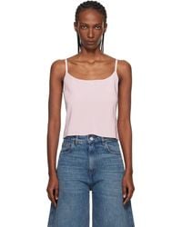 Courreges - Lingerie Silk Top - Lyst