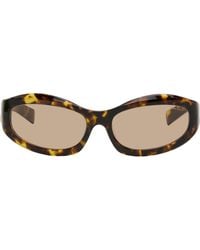 Miu Miu - Shield Sunglasses - Lyst