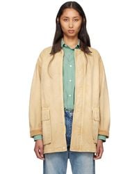 AURALEE - Organic Cotton Duck Jacket - Lyst