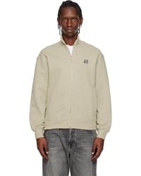 Maison Kitsuné - Fox Head Zipped Comfort Sweatshirt - Lyst