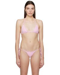 Frankie's Bikinis - Haut de bikini nick rose - Lyst