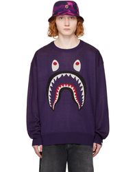 A Bathing Ape - Shark Sweater - Lyst