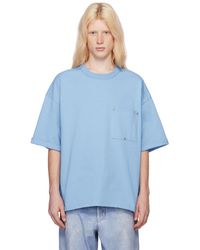 Bottega Veneta - T-shirt décontracté bleu - Lyst