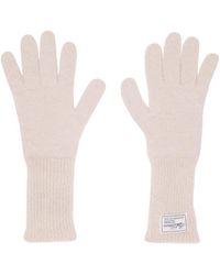Raf Simons - Pink Brushed Gloves - Lyst