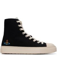 Vivienne Westwood - High Top Plimsoll Sneakers - Lyst