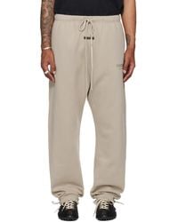 Fear Of God - Taupe Relaxed Fleece Sweatpants - Lyst