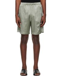 Dries Van Noten - Viscose Cotton Shorts - Lyst