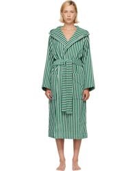 Tekla - Terry Hooded Bathrobe - Lyst