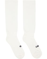 Rick Owens - Off- Temple 'So Cunt' Socks - Lyst