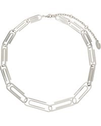 Off-White c/o Virgil Abloh - Paperclip Chain Necklace - Lyst