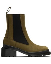 Dr. Martens - Khaki Maybole Buttersoft Leather Chelsea Boots - Lyst