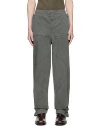 Dion Lee - Gray Shell Trousers - Lyst