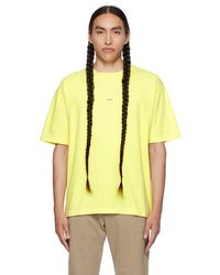 A.P.C. - T-shirt kyle jaune - Lyst
