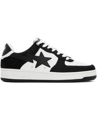 A Bathing Ape - & White Sta #1 Sneakers - Lyst