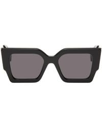 Off-White c/o Virgil Abloh - Off- lunettes de soleil catalina noires - Lyst