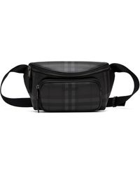 Burberry - City Check Belt Bag - Lyst